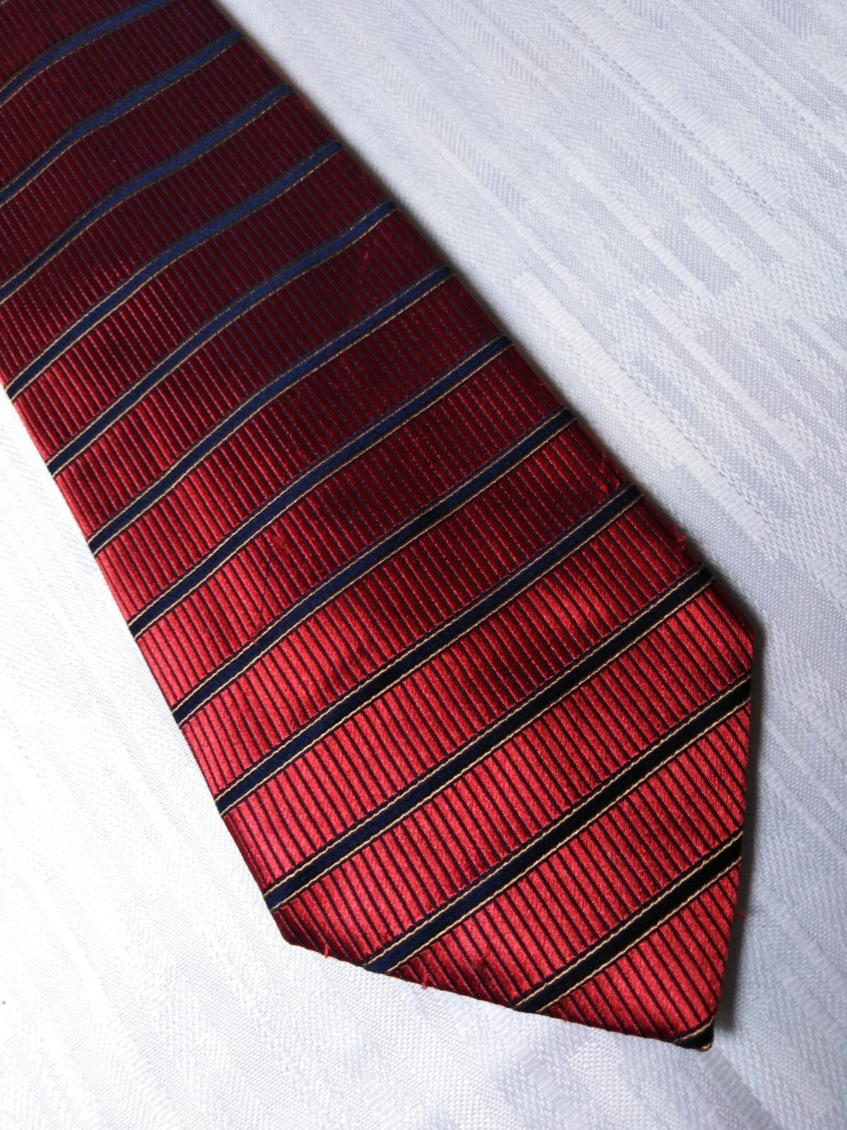 NINO SALZANO 100% SILK TIE SETA CRAVATTA NECKTIE MADE IN ITALY