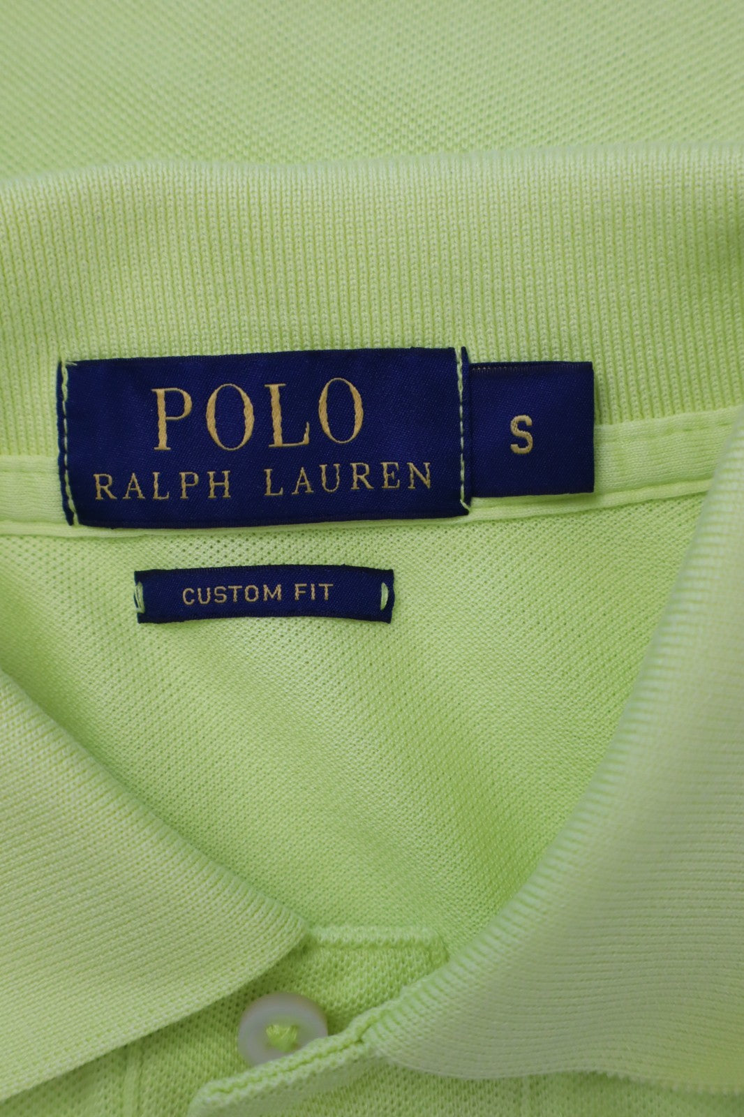 RALPH LAUREN MAGLIA POLO UOMO TG. S MAN T-SHIRT CASUAL VINTAGE COTONE COTTON