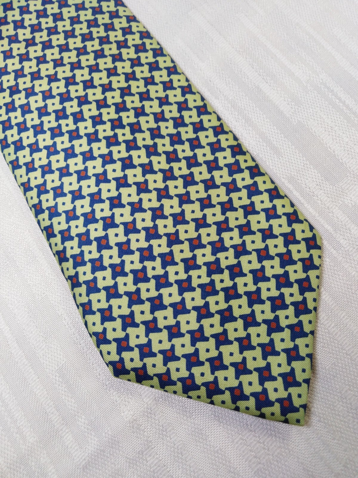 ROXY 100% SILK TIE SETA CRAVATTA NECKTIE MADE IN ITALY