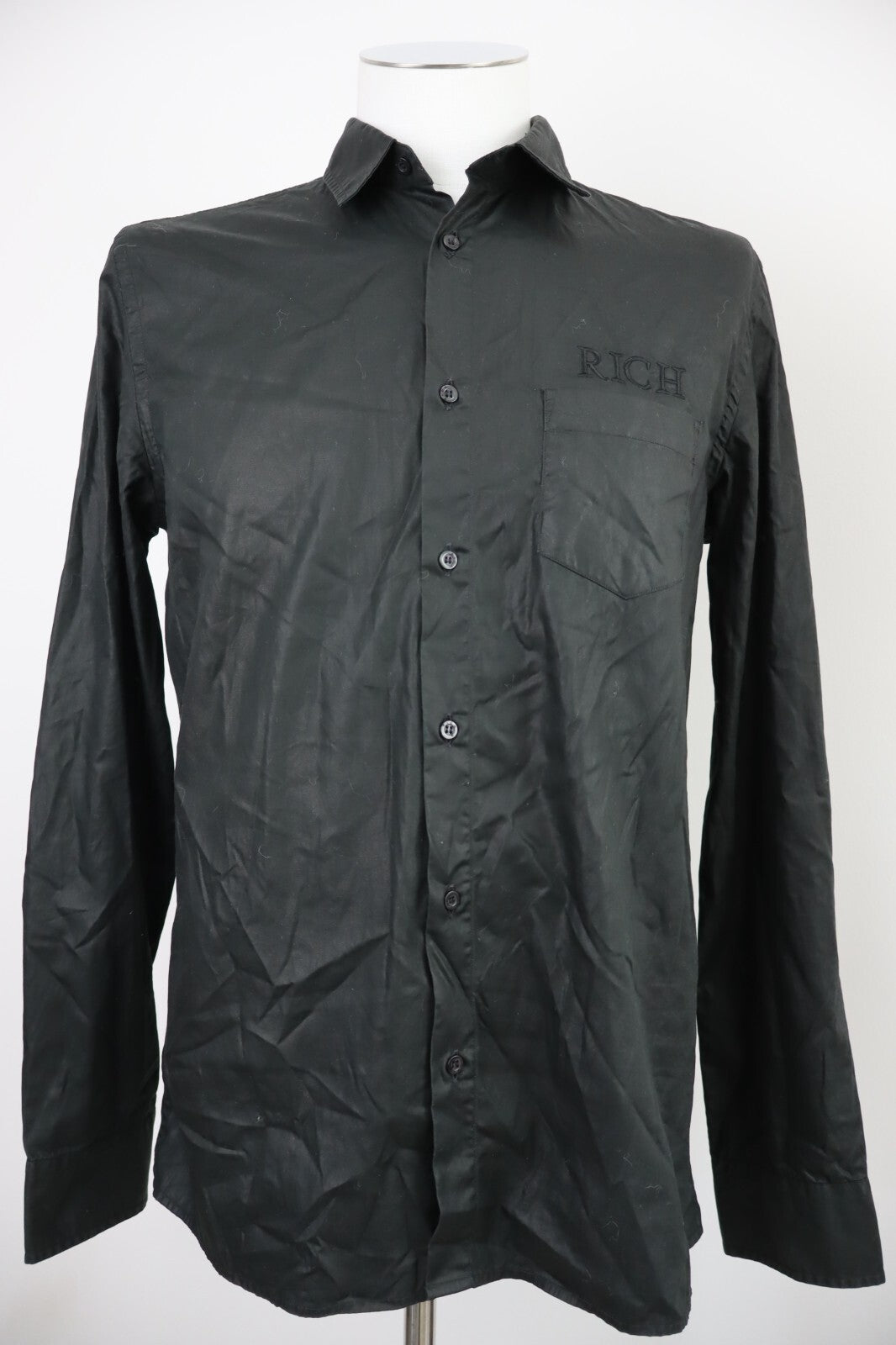 RICHMOND CAMICIA UOMO COTONE TG. L MAN CASUAL VINTAGE SHIRT COTTON