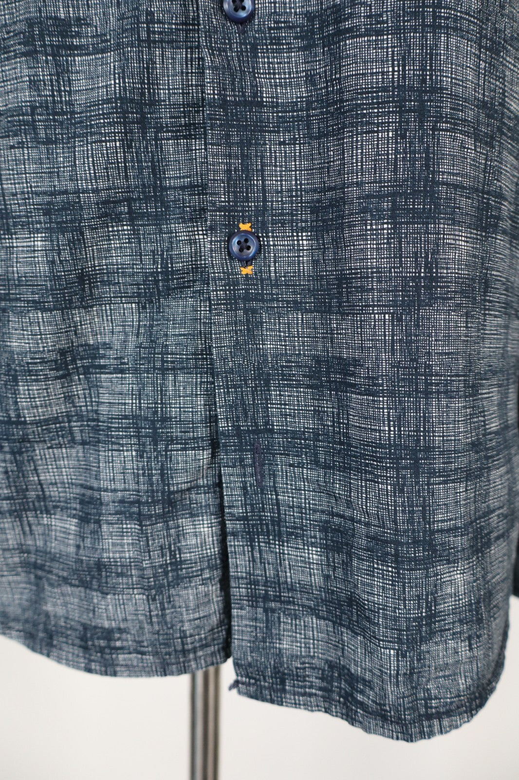 HUGO BOSS CAMICIA UOMO TG. M MAN CASUAL VINTAGE SHIRT COTONE COTTON