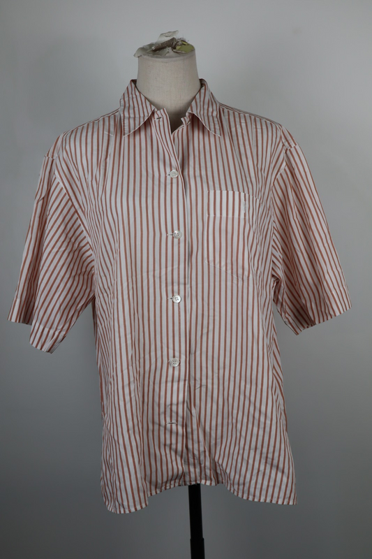 MAX MARA CAMICIA DONNA  COTONE TG. 44 WOMAN SHIRT BLOUSE CASUAL VINTAGE COTTON