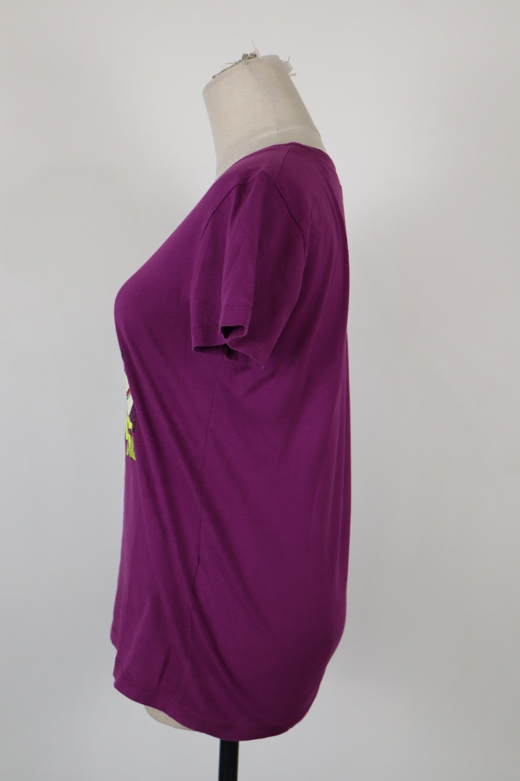 CONVERSE MAGLIA DONNA TG. L WOMAN CASUAL VINTAGE T-SHIRT TOP COTONE