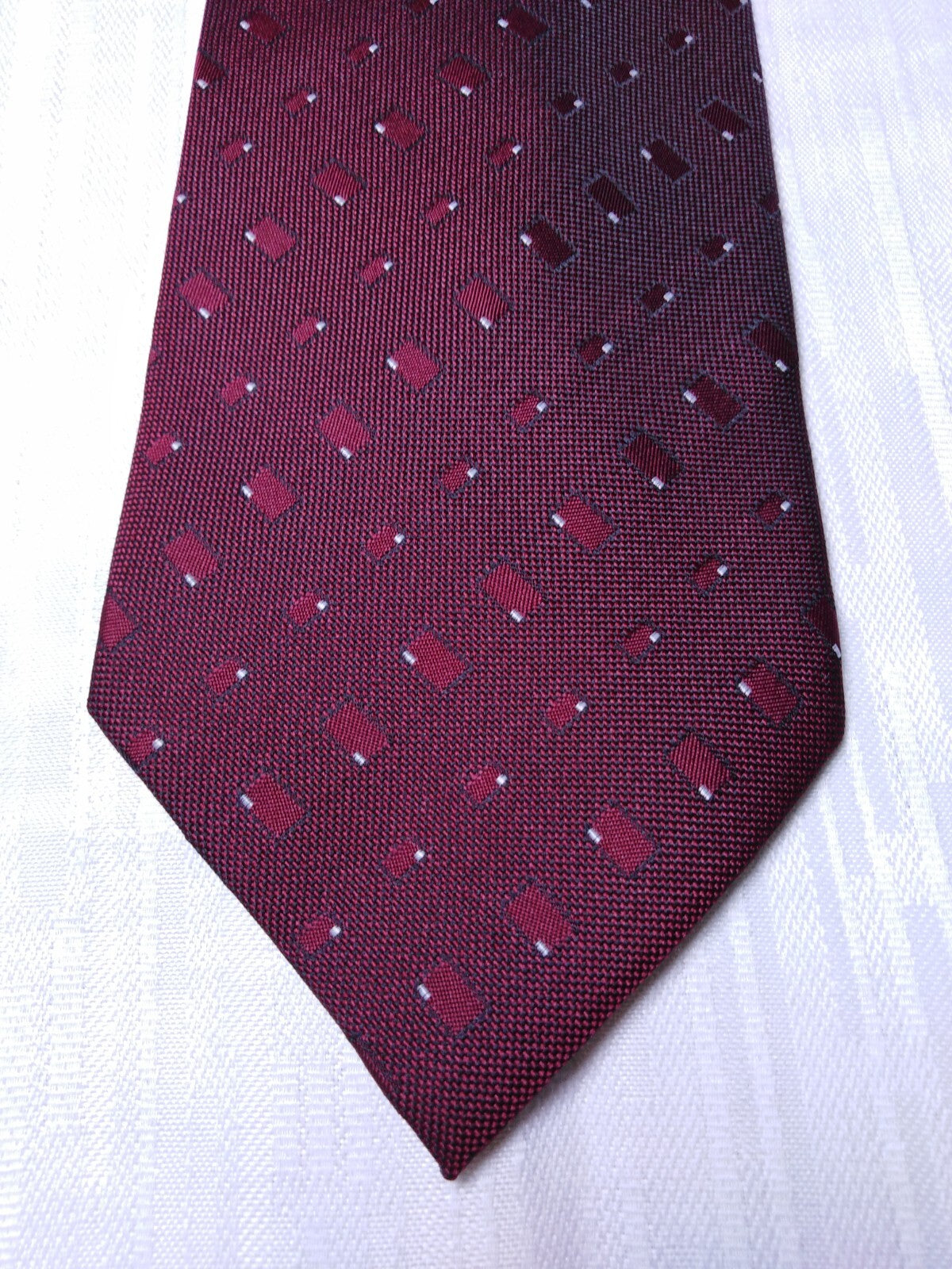 ANDREA CONTE NAPOLI 100% SILK TIE SETA CRAVATTA NECKTIE MADE IN ITALY