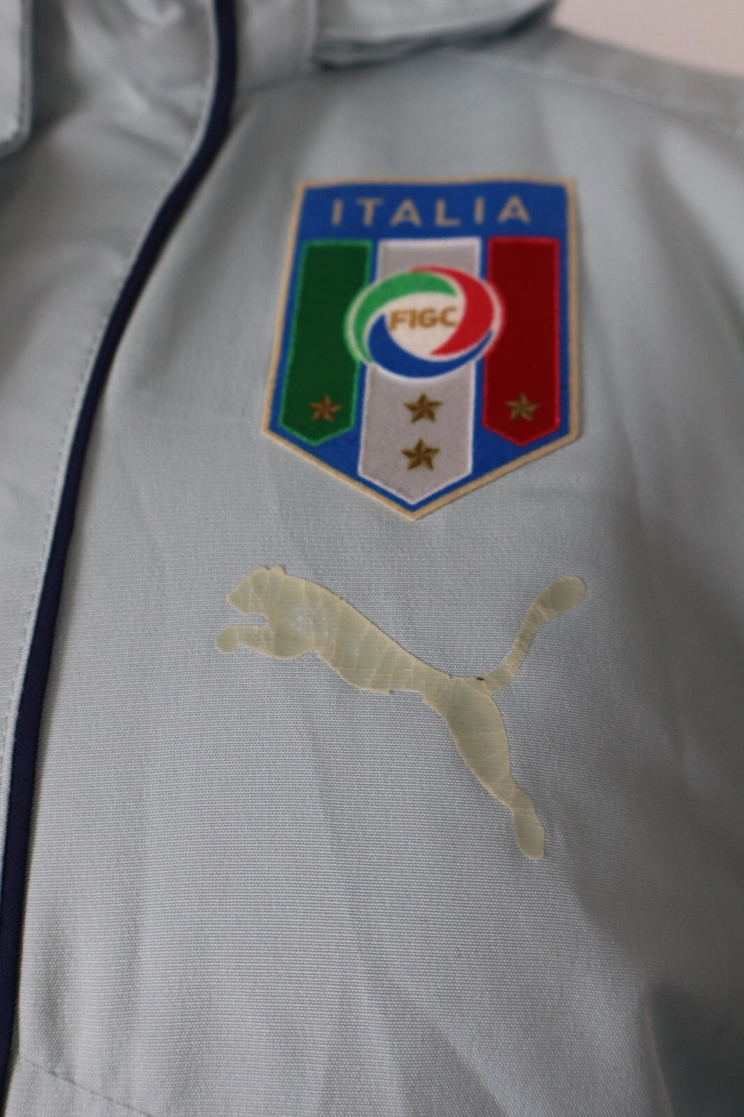 PUMA ITALIA FIGC GIUBBINO DONNA Tg. 44 WOMEN IMBOTTITO JACKET CALCIO SPORT