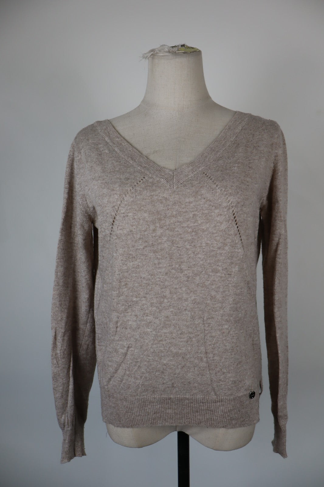 LIU JO MAGLIONE MAGLIA DONNA TG S WOMAN SWEATER VINTAGE CASUAL LANA WOOL