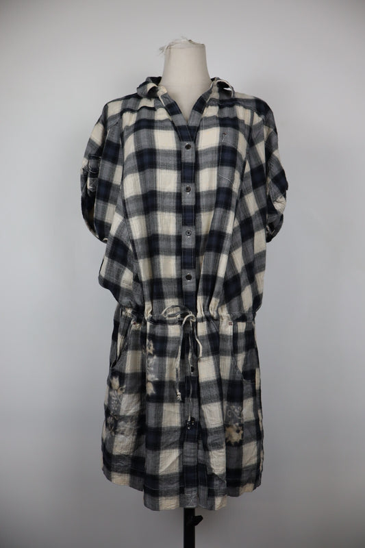 LEVI'S VESTITO ABITO DONNA TG. M WOMAN CASUAL VINTAGE DRESS BLUSA COTONE