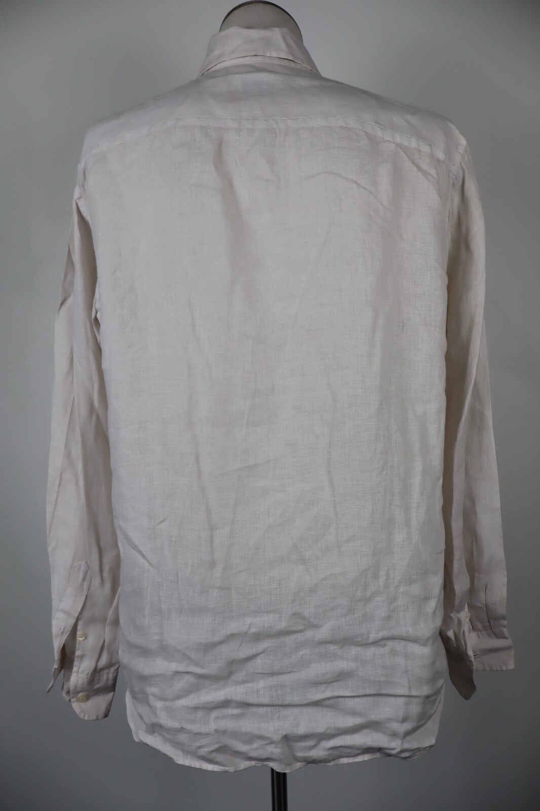 CERRUTI 1881 UOMO MAN CAMICIA SHIRT TG. XL LINO LINEN CASUAL VINTAGE