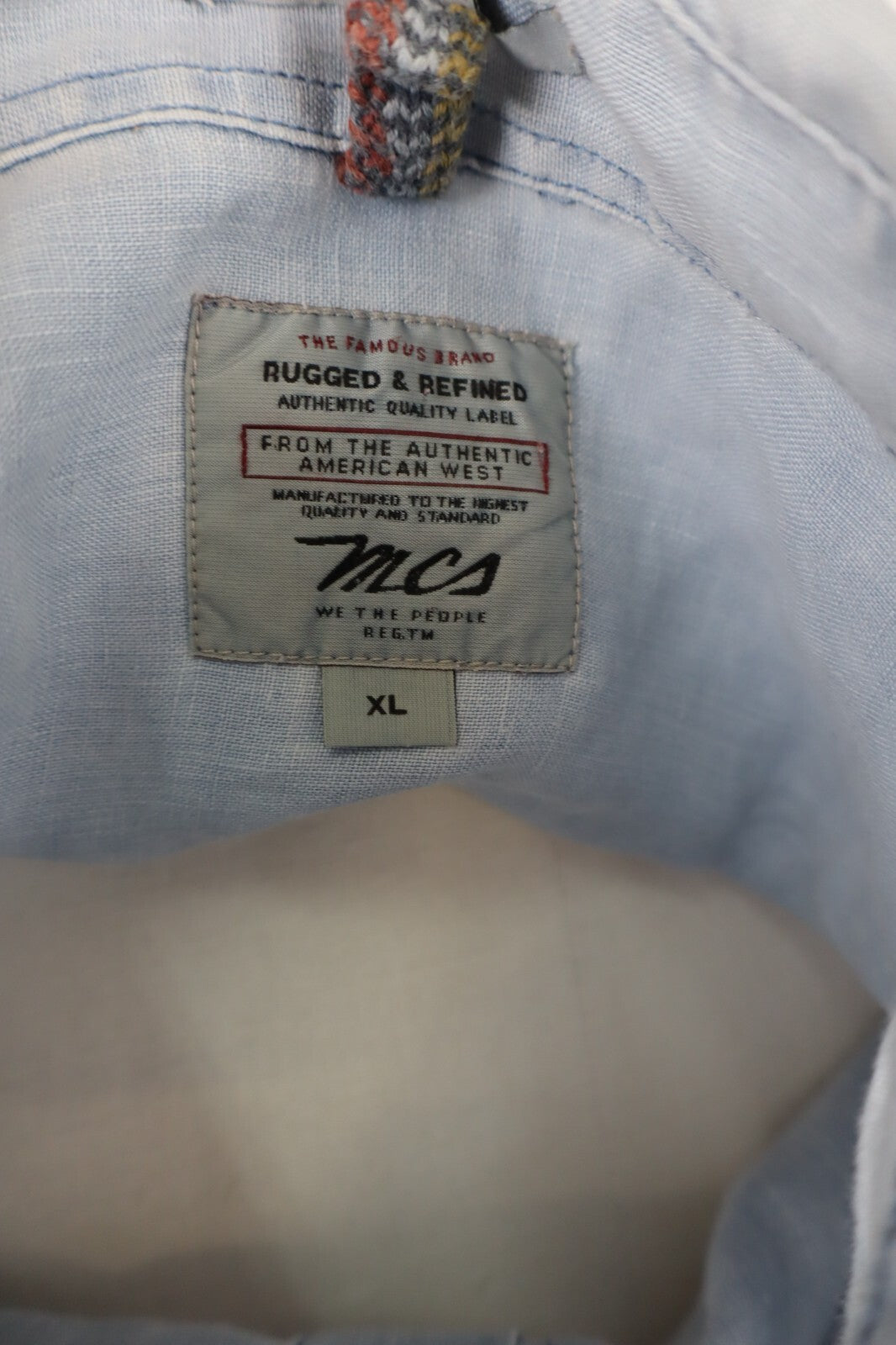 MARLBORO CLASSICS CAMICIA UOMO TG. XL MAN CASUAL VINTAGE SHIRT COTONE COTTON