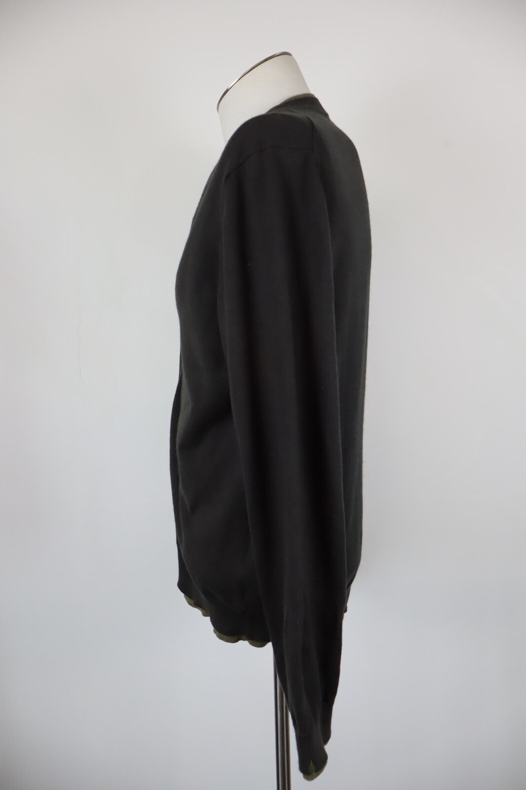 SUN68 CARDIGAN MAGLIONE UOMO Tg. L MAN SWEATER CASUAL VINTAGE COTONE CASHMERE