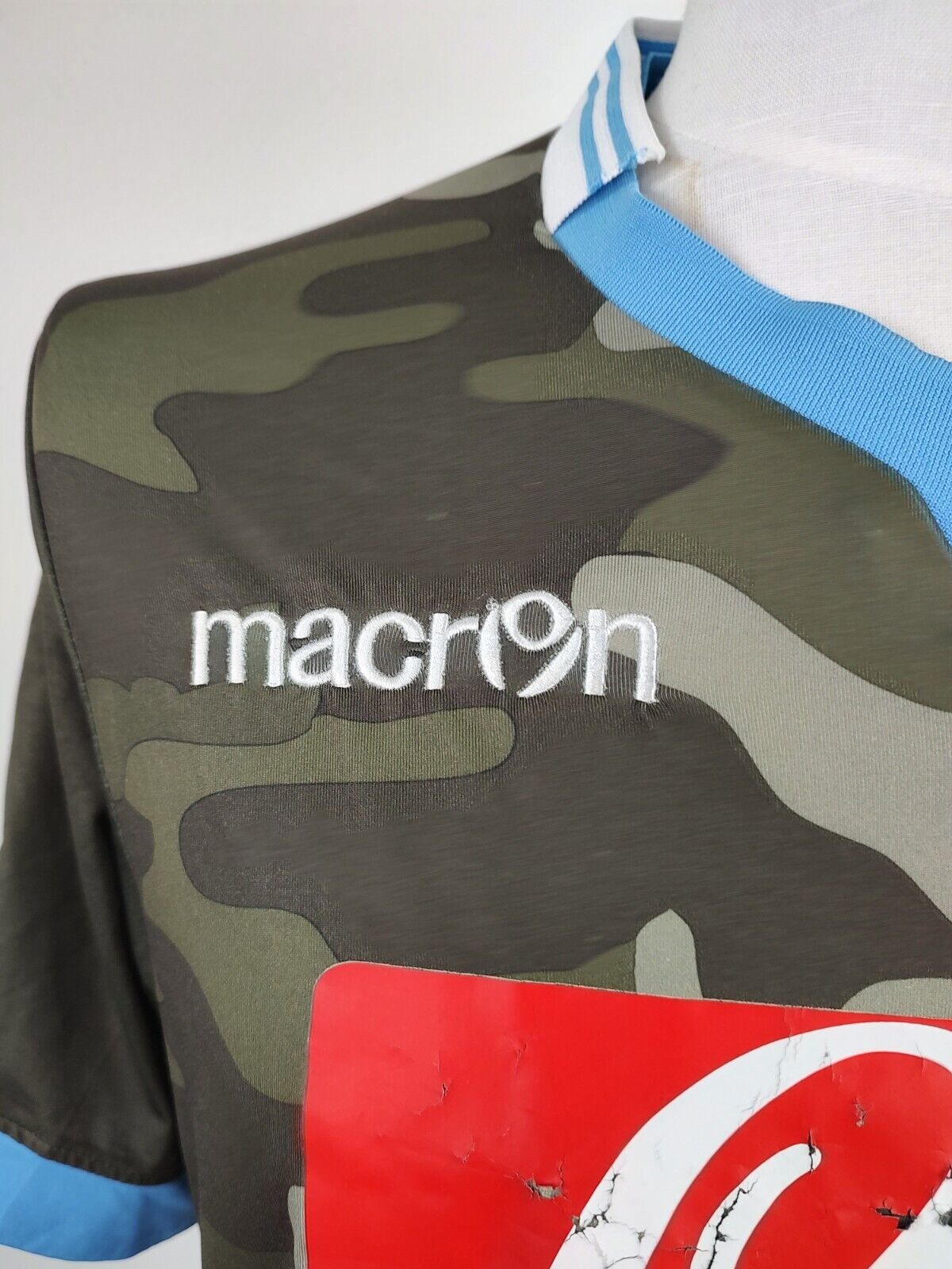 MACRON NAPOLI HIGUAIN N 9 MAGLIA CALCIO UOMO XL SOCCER TRIKOT MAN JERSEY 2013/14