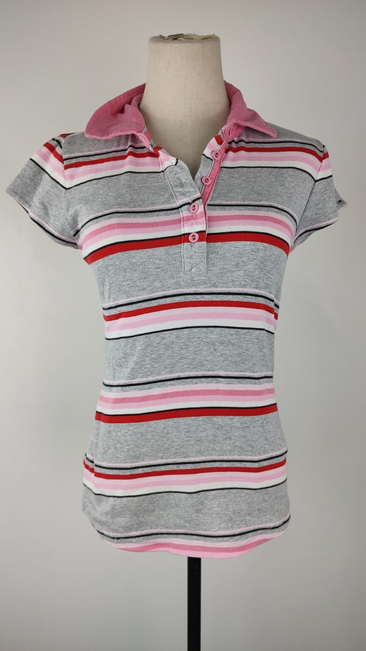 TOMMY HILFIGER POLO MAGLIA DONNA COTONE TG. S WOMAN COTTON SHIRT CASUAL VINTAGE