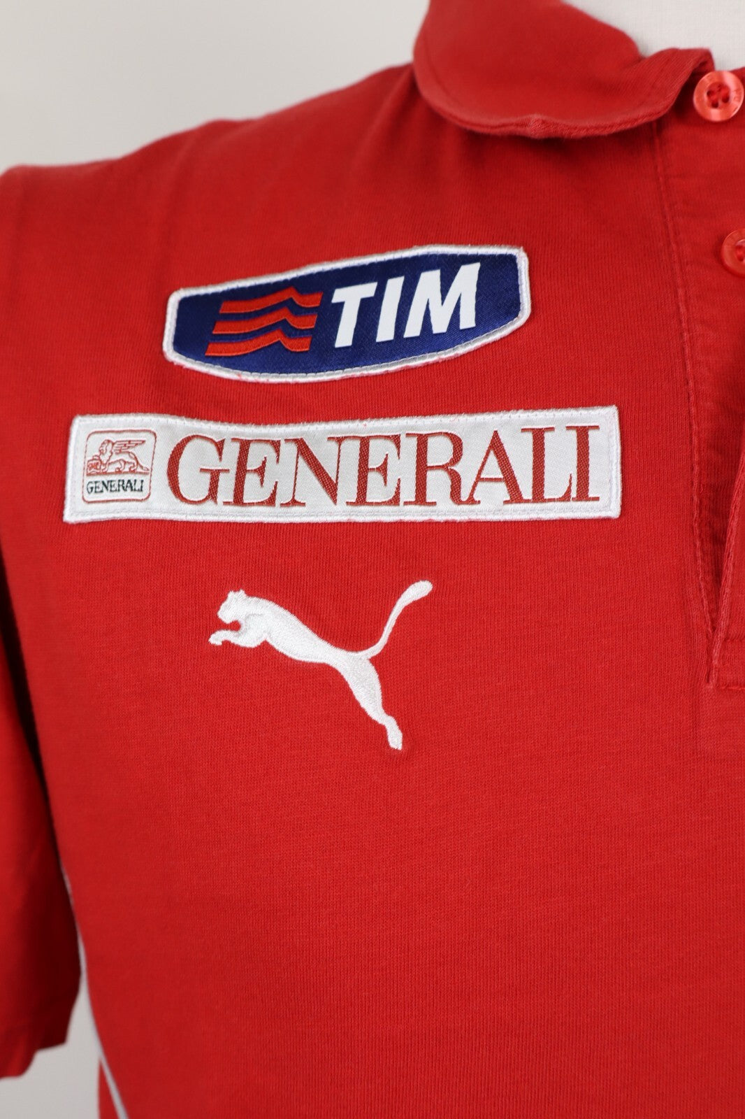 PUMA MAGLIA POLO DUCATI UOMO Tg 44/46 MAN SHIRT SPORT CASUAL VINTAGE COTONE