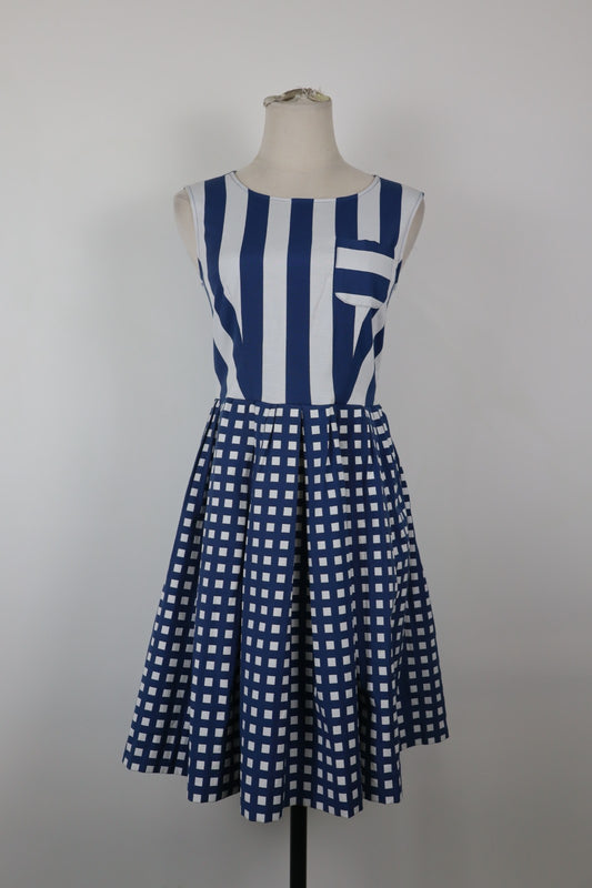 MARELLA SPORT VESTITO ABITO DONNA TG. 40 WOMAN CASUAL VINTAGE DRESS