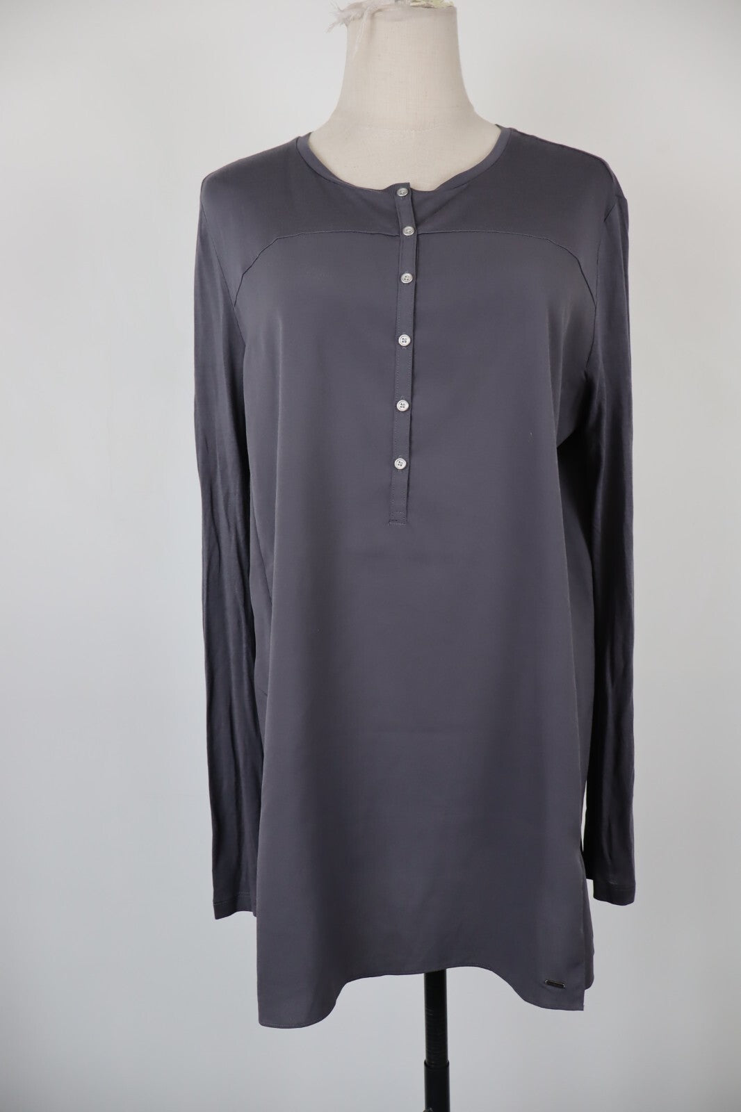 CALVIN KLEIN JEANS MAGLIA DONNA TG. M WOMAN CASUAL VINTAGE T-SHIRT TOP MODAL