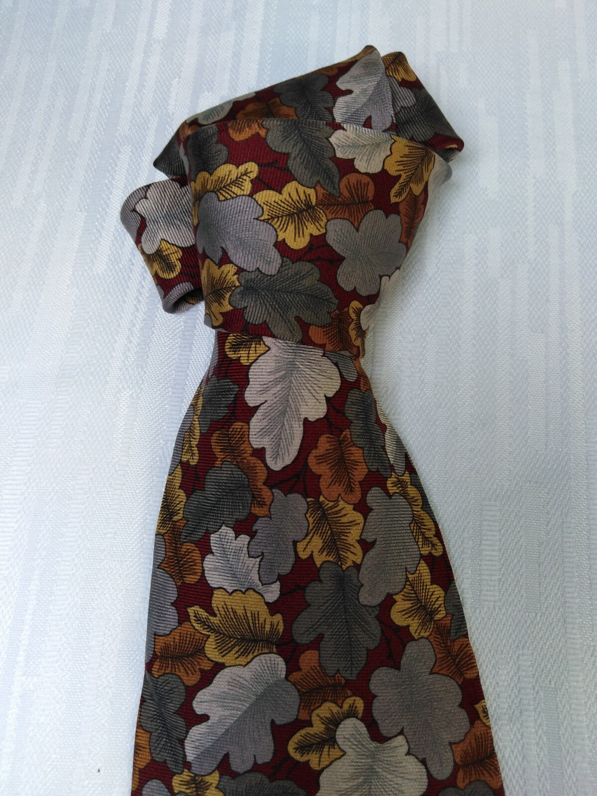 SILVER STUDIO  100% SILK TIE SETA CRAVATTA NECKTIE GIAPPONE VINTAGE