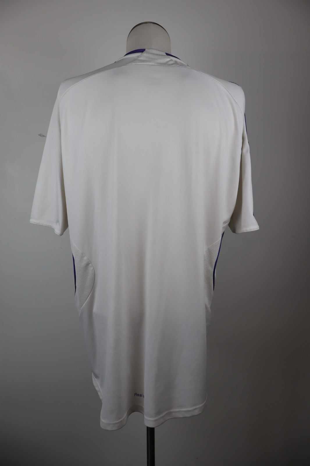 ADIDAS REAL MADRID MAGLIA CALCIO UOMO Tg XL SOCCER JERSEY VINTAGE MANICA LUNGA