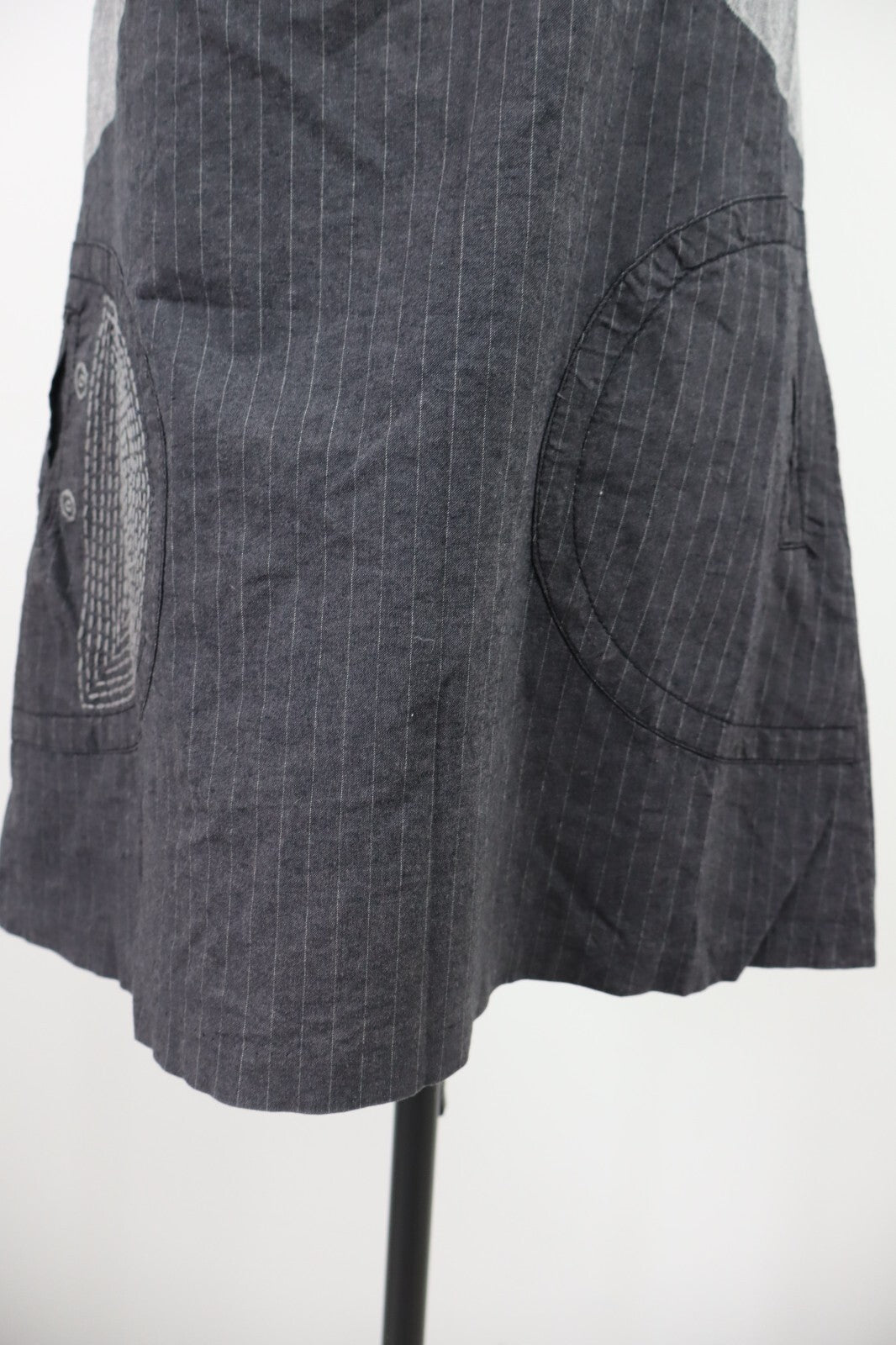 DESIGUAL VESTITO DONNA TG. 40 WOMAN CASUAL VINTAGE DRESS ABITO COTONE