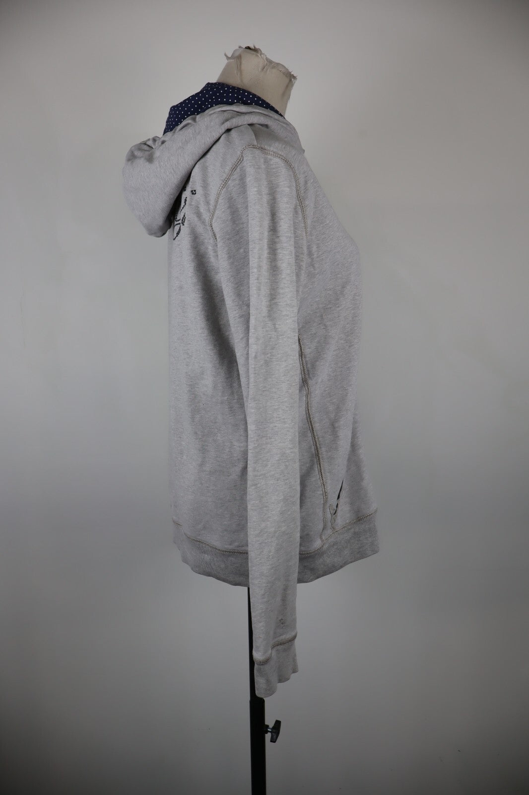 NAPAPIJRI FELPA CAPPUCCIO DONNA L WOMAN CASUAL VINTAGE SPORT SWEATSHIRT COTONE