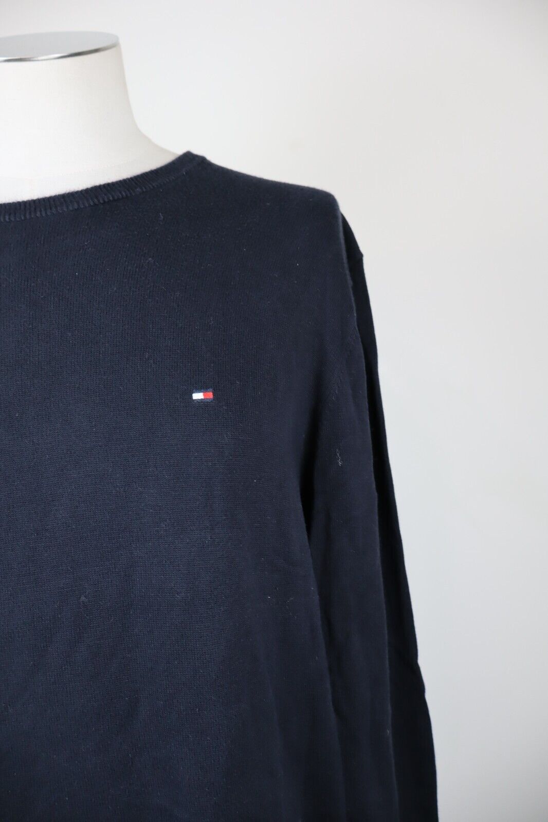 TOMMY HILFIGER MAGLIONE UOMO Tg. XL MAN SWEATER CASUAL VINTAGE COTONE COTTON