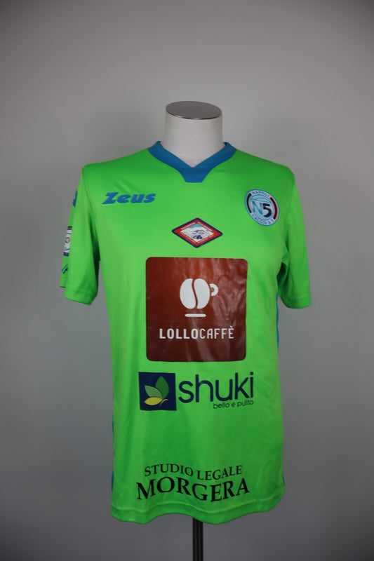 ZEUS ELFJIJI N 25 NAPOLI N5 MAGLIA CALCIO UOMO Tg M TRIKOT JERSEY SOCCER VINTAGE
