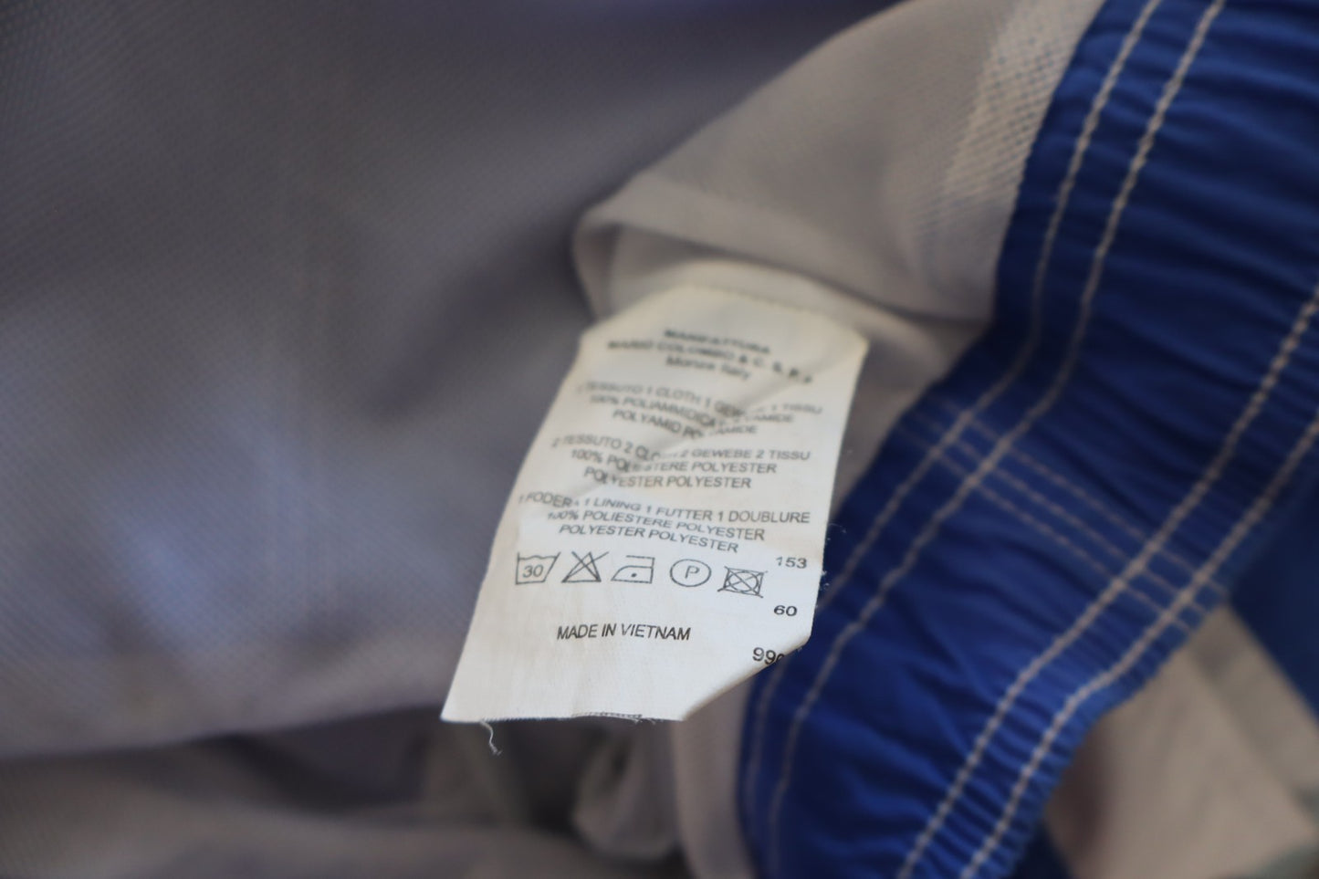 COLMAR COSTUME PANTALONCINO MARE UOMO TG 50 MEN SWIMSUIT VINTAGE CASUAL LOGO