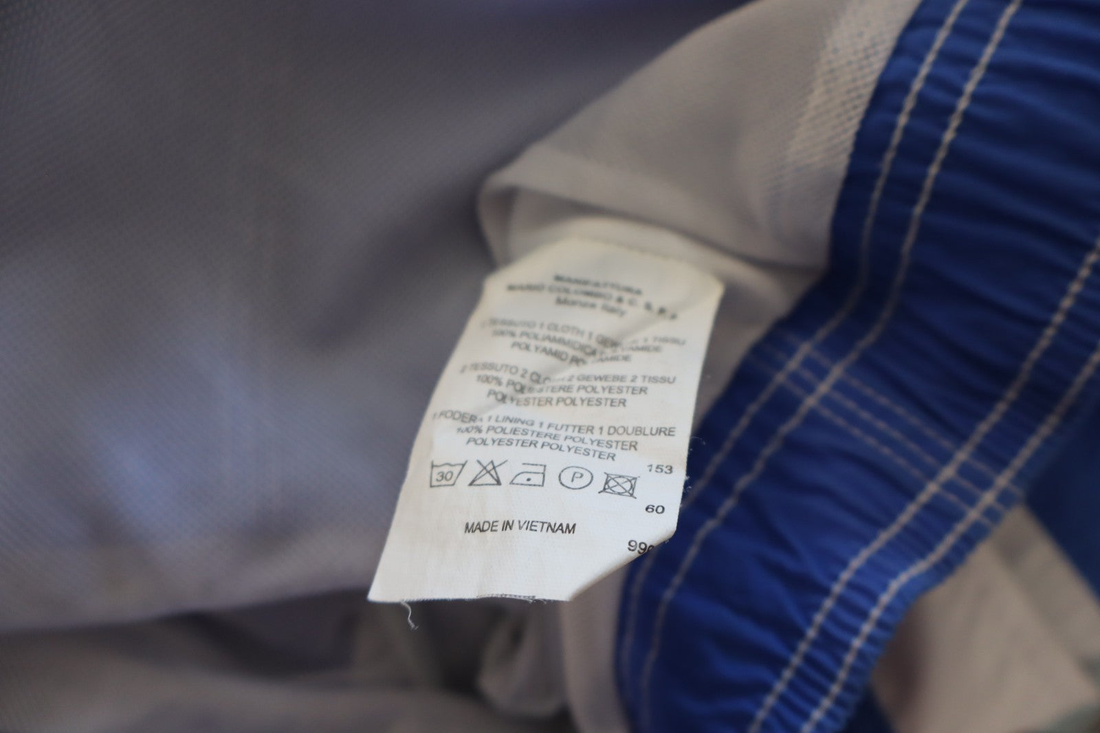 COLMAR COSTUME PANTALONCINO MARE UOMO TG 50 MEN SWIMSUIT VINTAGE CASUAL LOGO