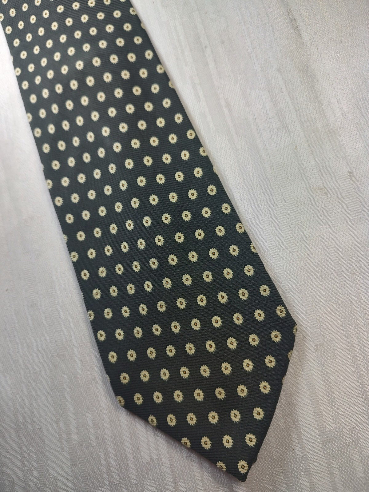 FRANCO BASSI 100% SILK TIE SETA CRAVATTA NECKTIE MADE IN ITALY CLASSIC