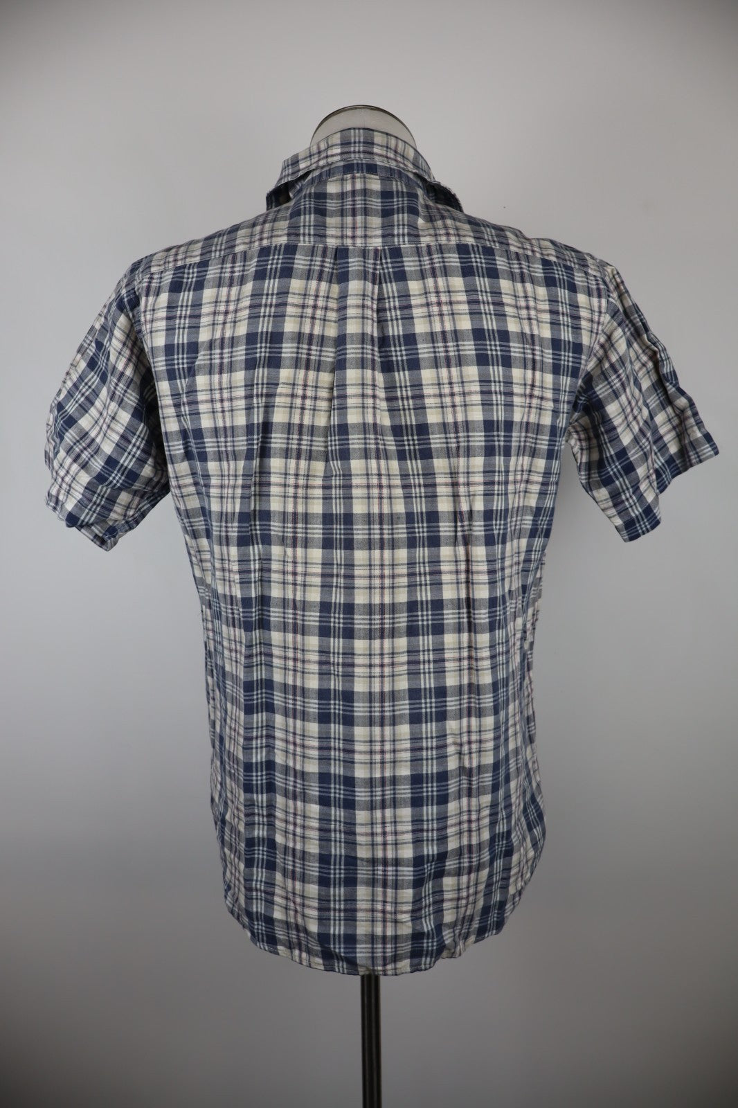 MURPHY & NYE CAMICIA UOMO TG. S MAN CASUAL VINTAGE SHIRT COTONE COTTON TASCA