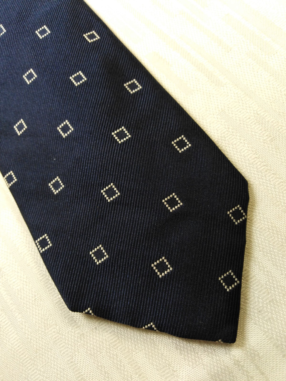 LES COPAINS 100% SILK TIE SETA CRAVATTA NECKTIE MADE IN ITALY CLASSIC