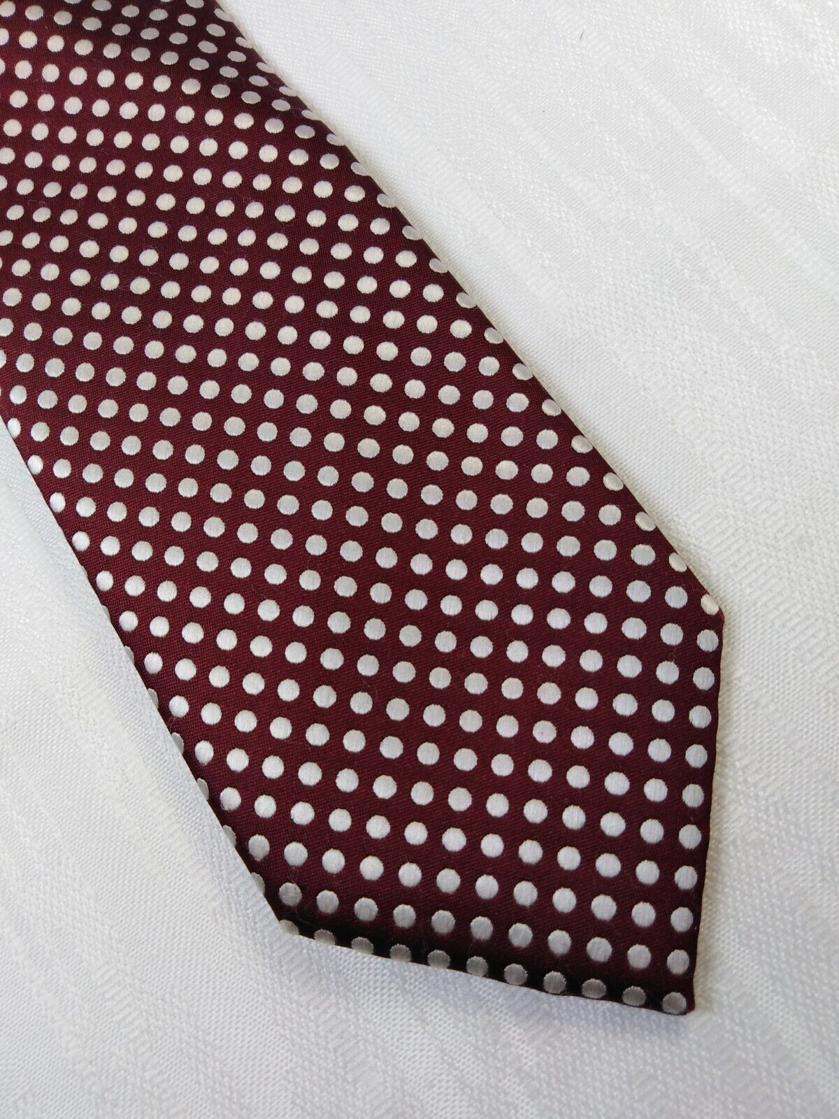 GIORGIO MARIANI 100% SILK TIE SETA CRAVATTA NECKTIE ITALY VINTAGE SELF TIPPED