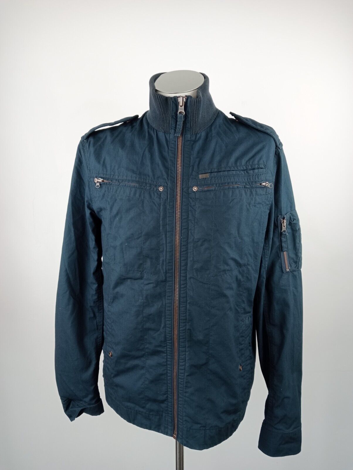 TIMBERLAND GIUBBINO LEGGERO GIACCA UOMO Tg M MAN CASUAL VINTAGE JACKET