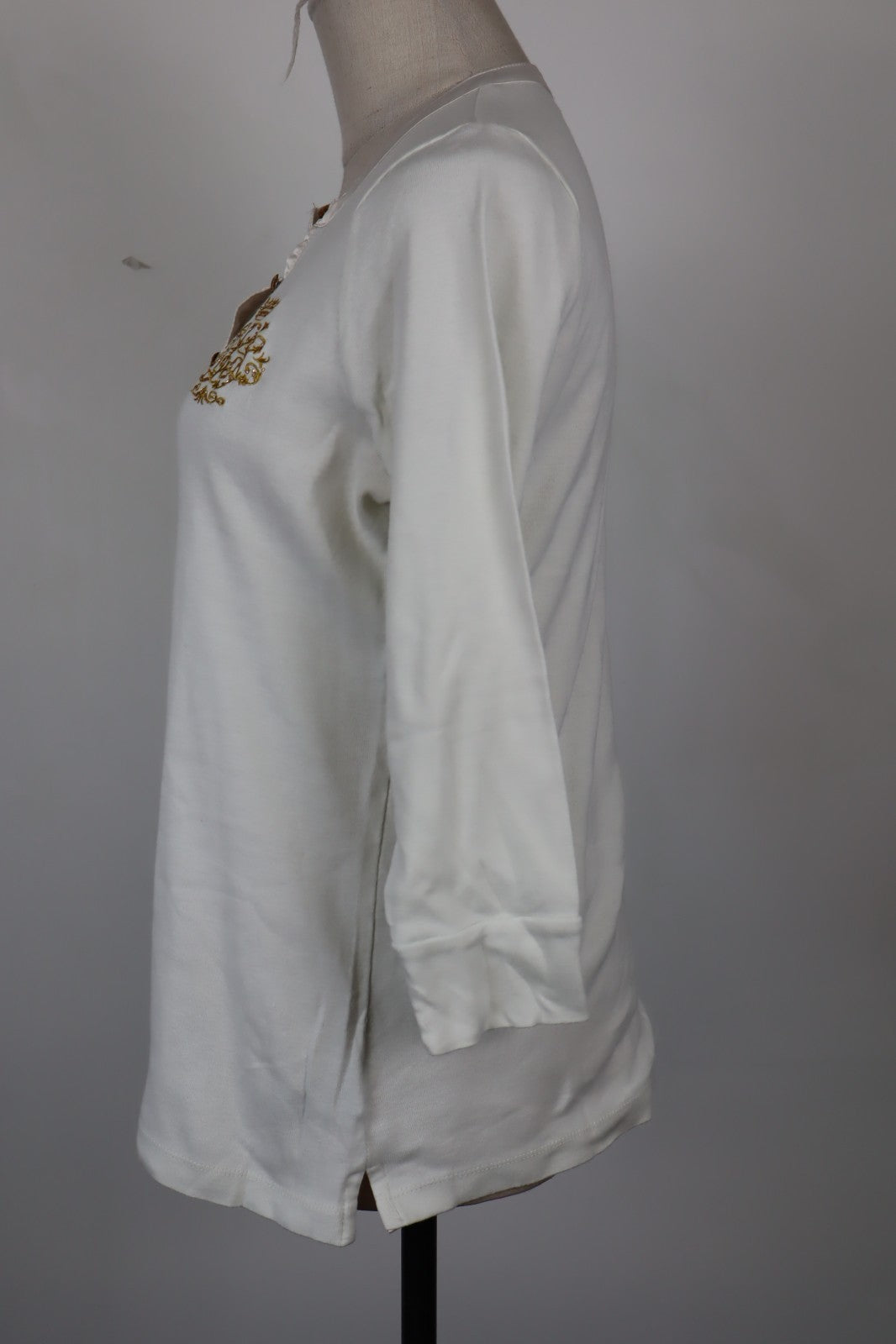 LAUREN RALPH LAUREN  MAGLIA DONNA TG. M WOMAN CASUAL VINTAGE T-SHIRT