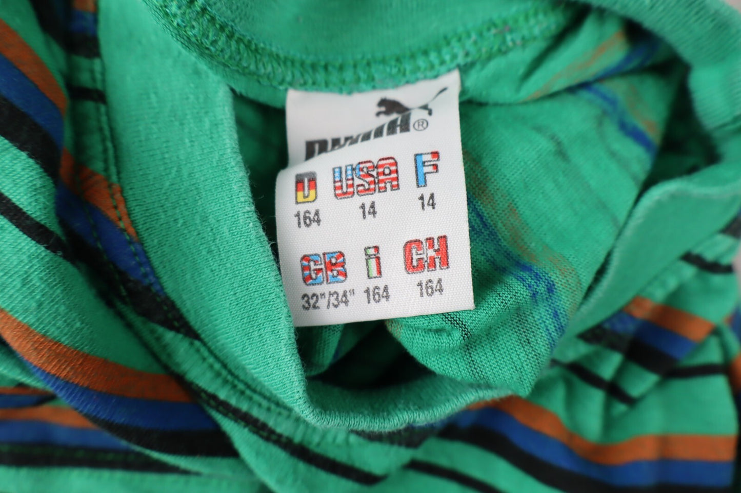 PUMA MAGLIA COTONE UOMO TG. 164 MAN T- SHIRT CASUAL VINTAGE COTONE COTTON