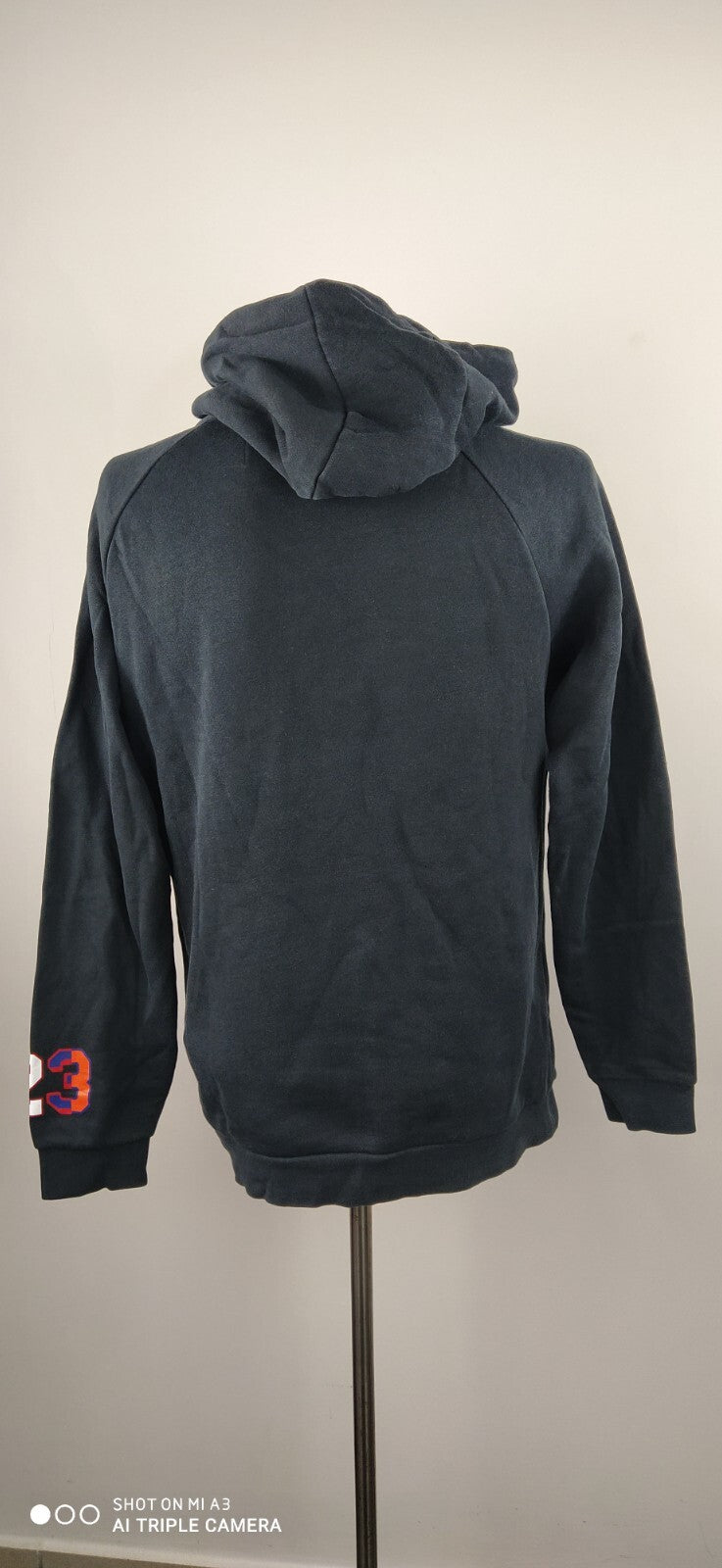 NIKE AIR JORDAN FELPA CAPPUCCIO JACKET UOMO Tg S MAN SWEATSHIRT CASUAL VINTAGE