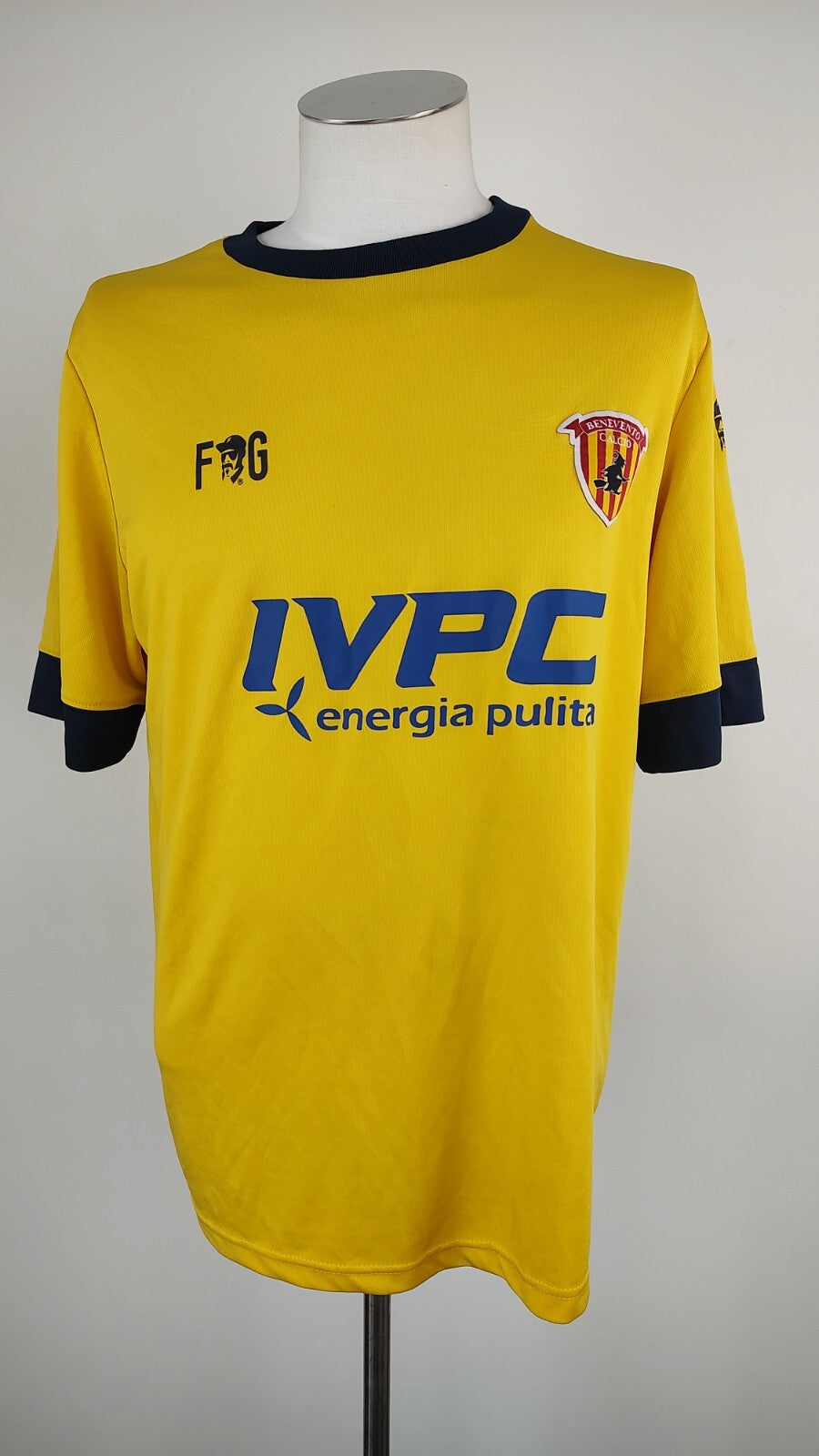 FRANKIE GARAGE BENEVENTO FOG MAGLIA CALCIO UOMO Tg XL SOCCER TRIKOT JERSEY