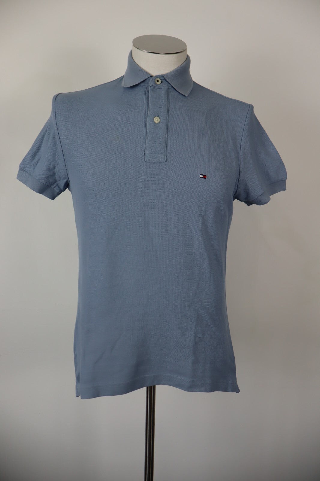 TOMMY HILFIGER MAGLIA POLO UOMO TG. XS MAN T-SHIRT CASUAL VINTAGE