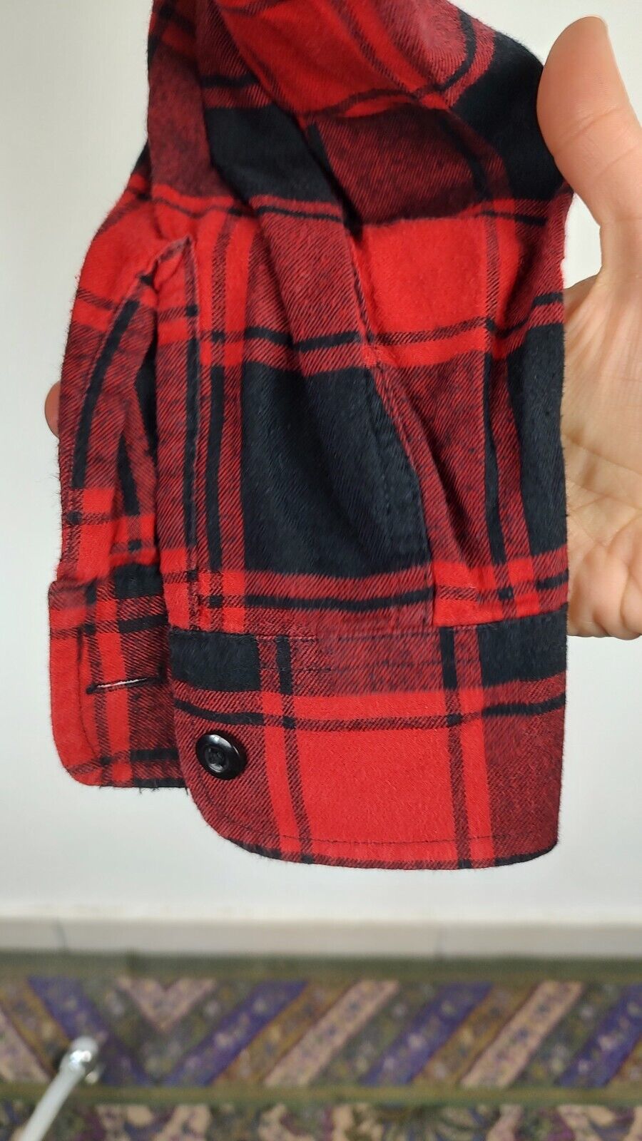 CARHARTT CAMICIA UOMO TG S MAN CASUAL VINTAGE SHIRT COTONE COTTON FLANELLA