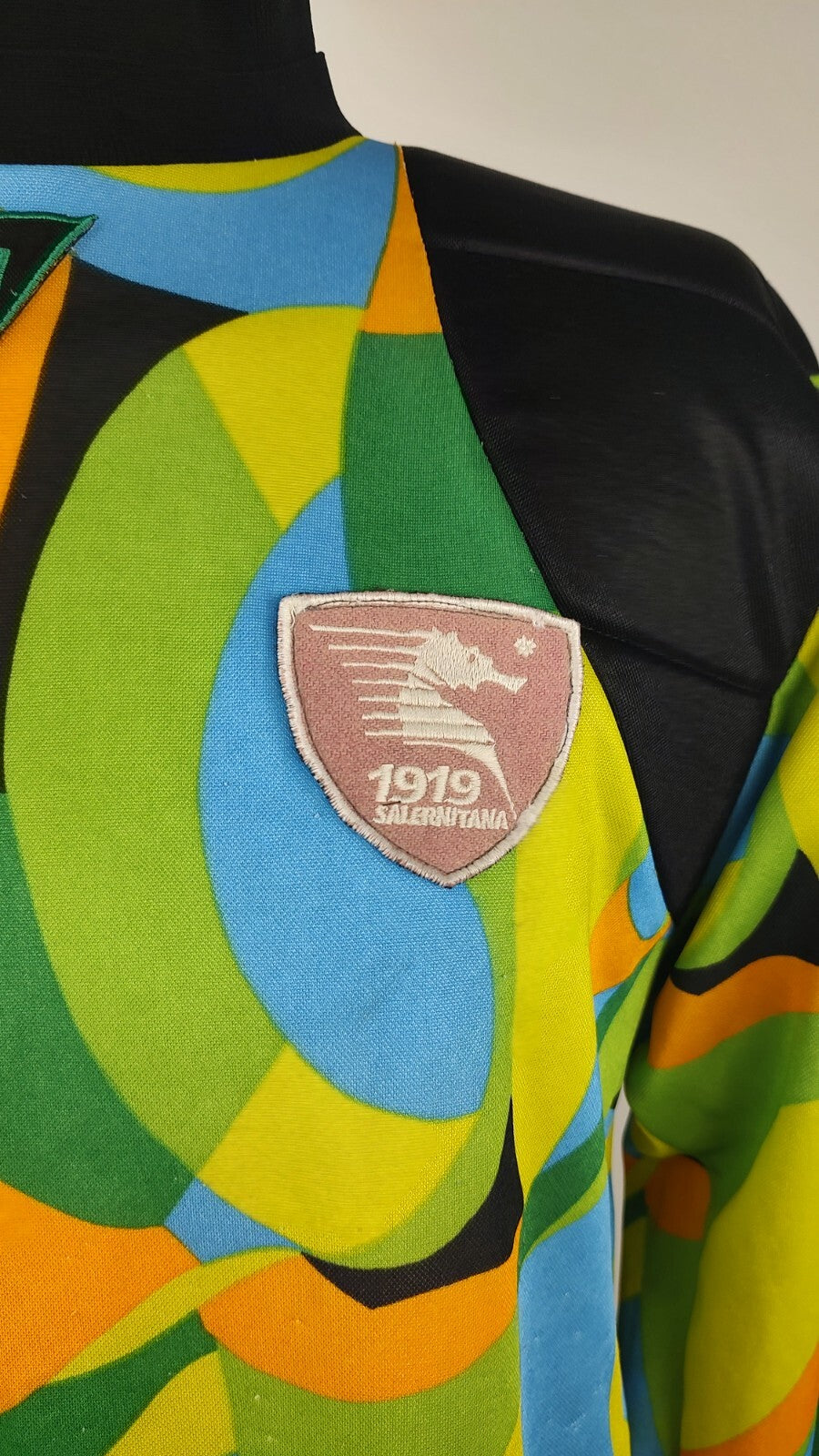 ROYAL SALERNITANA MAGLIA CALCIO UOMO PORTIERE Tg L SOCCER TRIKOT MAN JERSEY