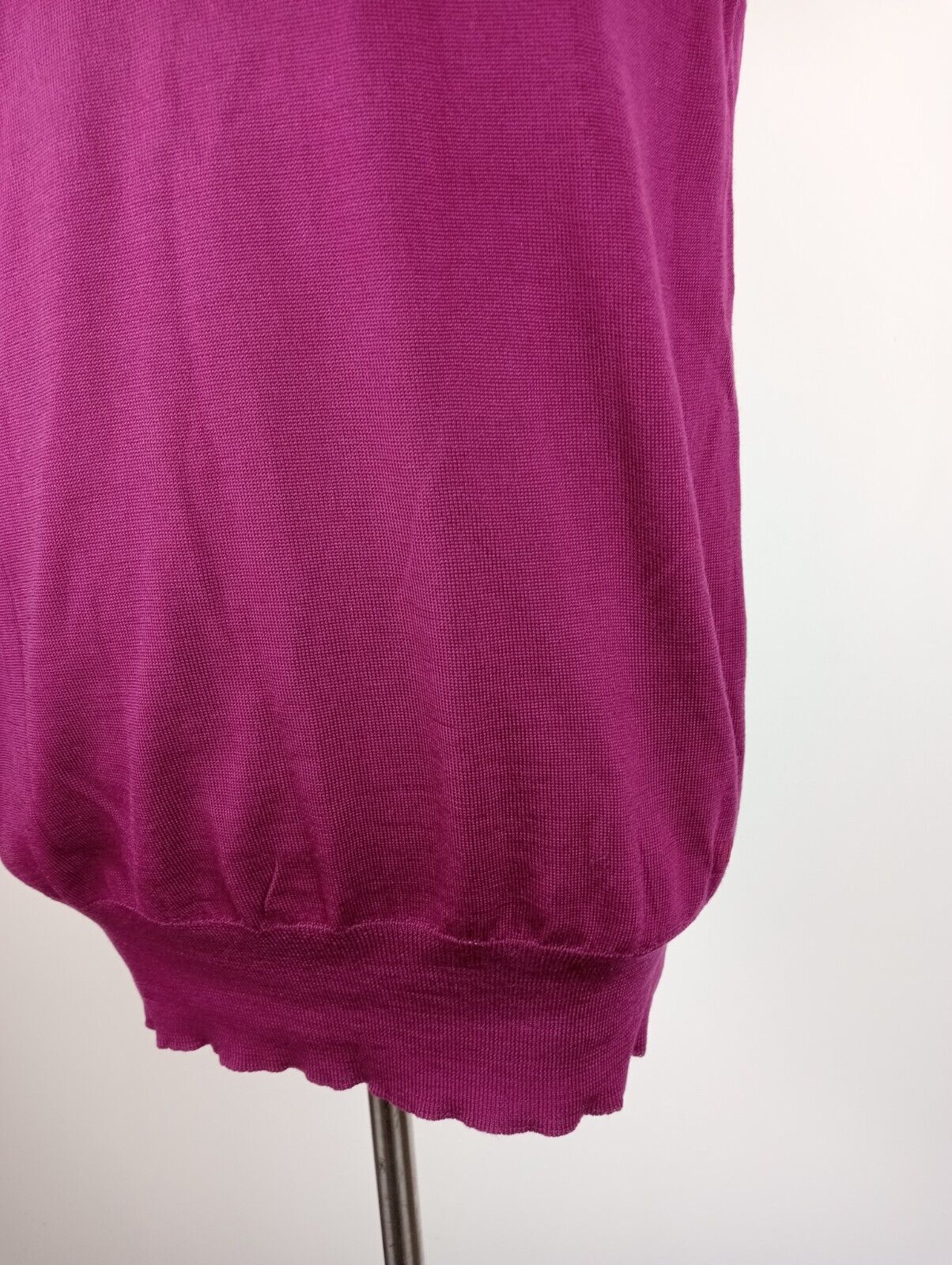 HUGO BOSS MAGLIONE SMANICATO GILET UOMO Tg. XL MAN SWEATER CASUAL VINTAGE LANA