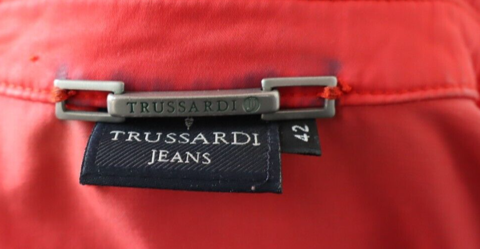 TRUSSARDI JEANS GIUBBINO LEGGERO GIACCA DONNA 42 WOMAN CASUAL JACKET VINTAGE