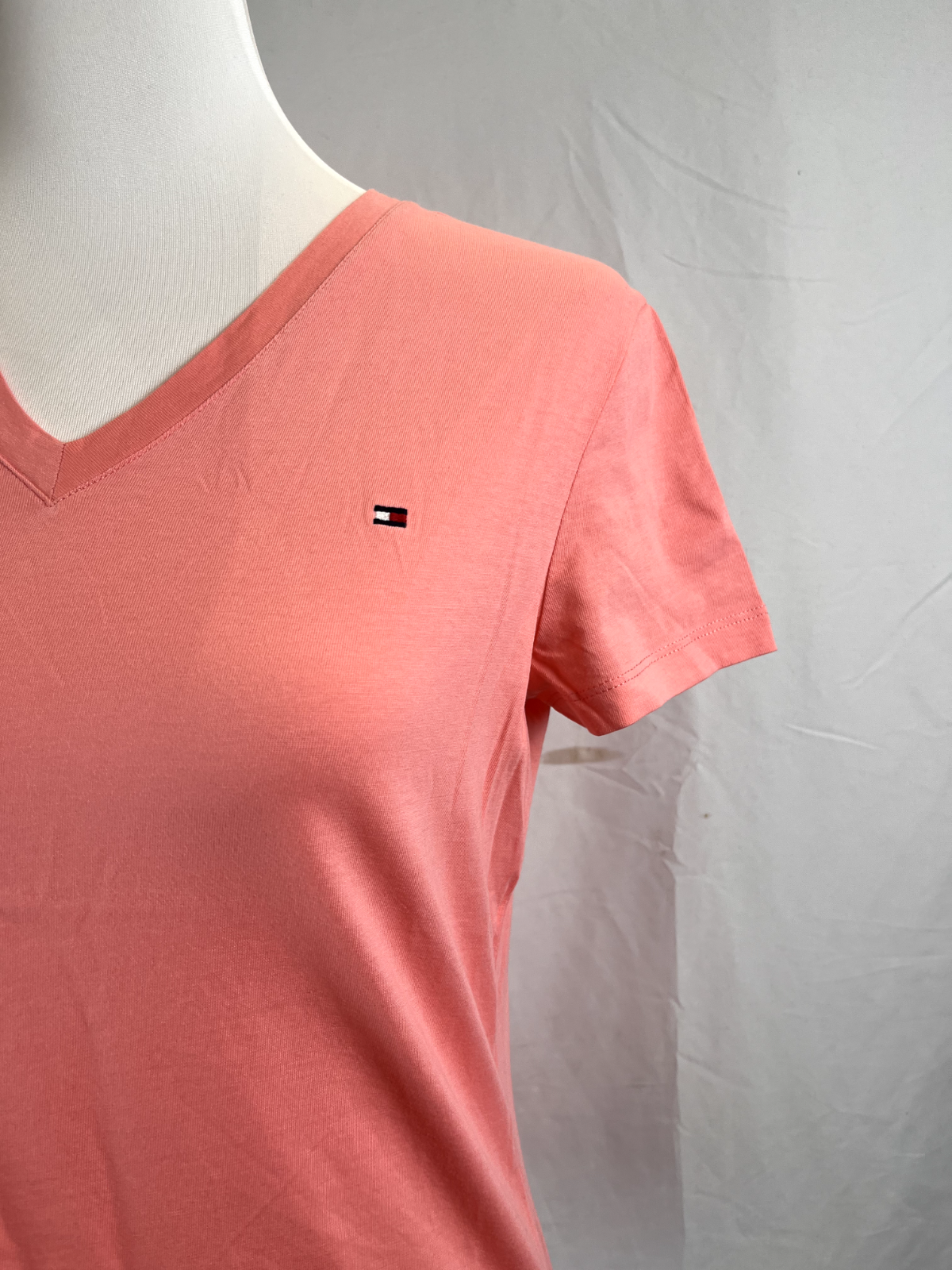 TOMMY HILFIGER MAGLIA DONNA TG S WOMAN CASUAL VINTAGE TOP T-SHIRT COTONE COTTON