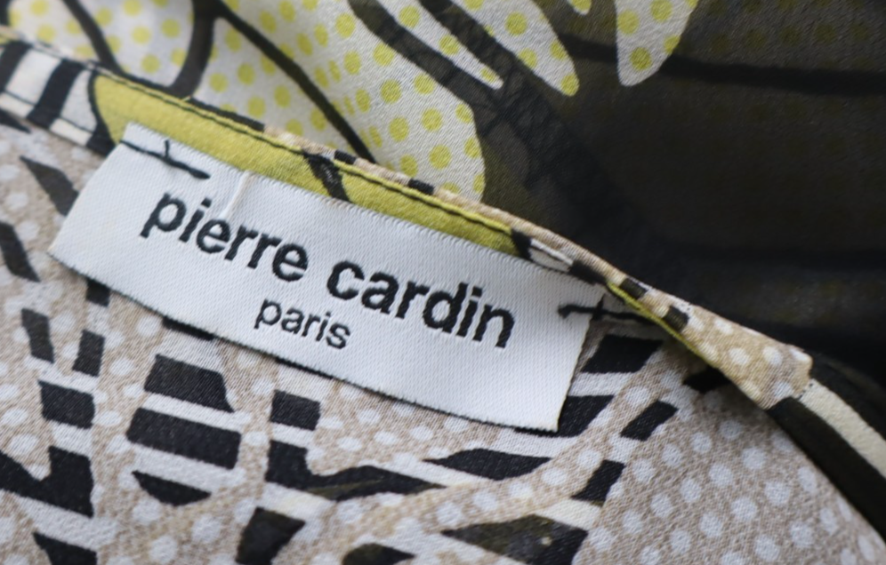 PIERRE CARDIN PARIS MAGLIA BLUSA DONNA 2XL WOMAN CASUAL VINTAGE T-SHIRT LOGO