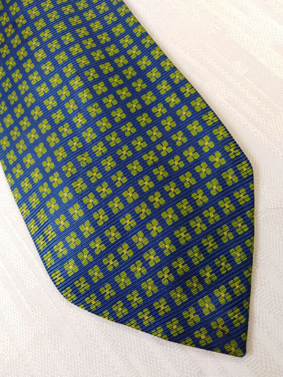 MICKY MILANO 100% SETA SILK TIE CRAVATTA NECKTIE ITALY VINTAGE CLASSIC