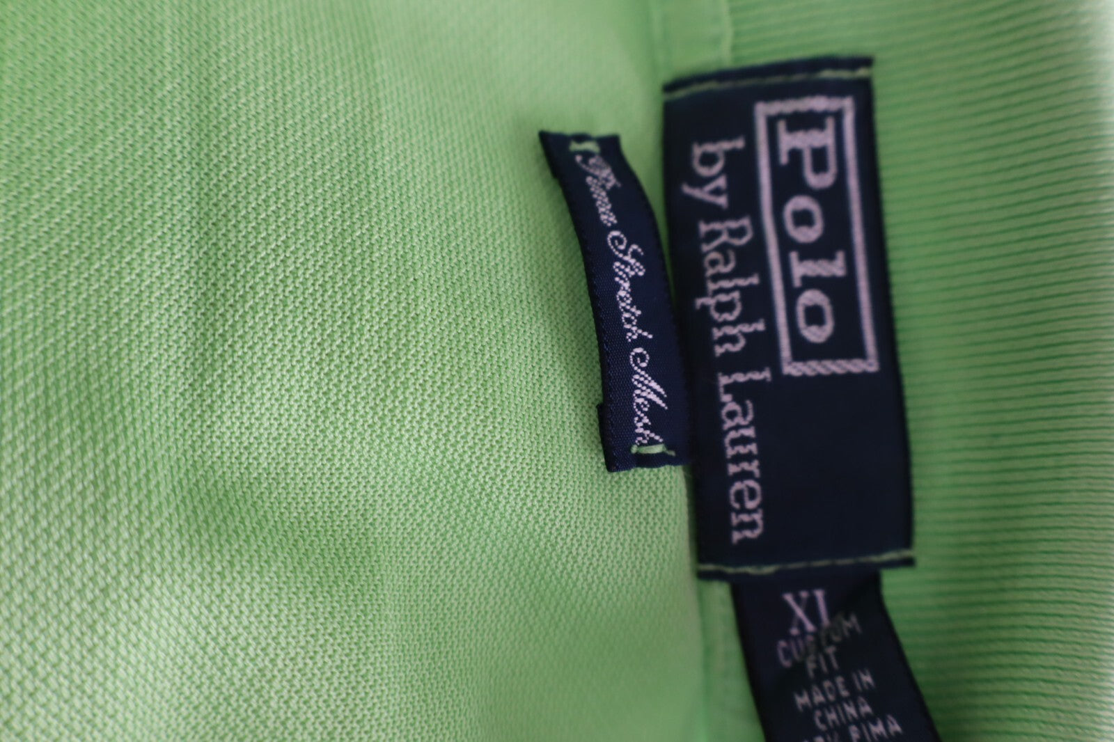 RALPH LAUREN MAGLIA POLO UOMO COTONE TG. XL MAN COTTON T-SHIRT CASUAL VINTAGE