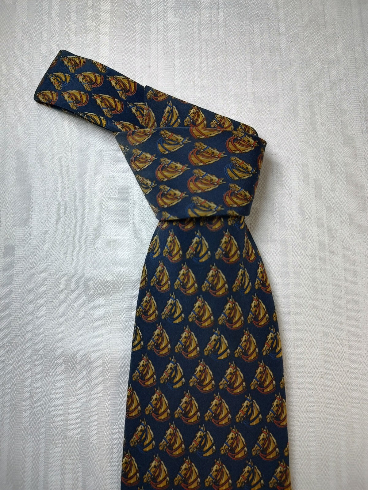 CARNAVAL DE VENISE 100% SILK TIE SETA CRAVATTA NECKTIE MADE IN ITALY CLASSIC