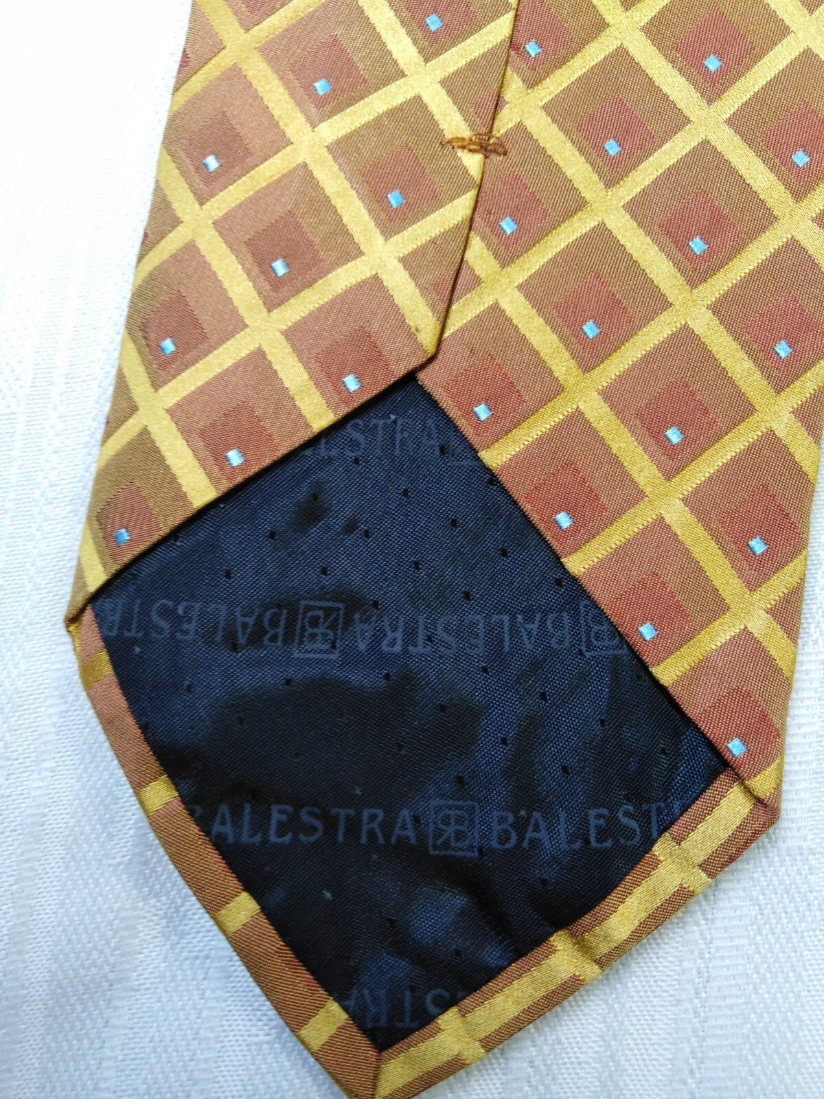 RENATO BALESTRA 100%  SILK TIE SETA CRAVATTA NECKTIE MADE IN ITALY