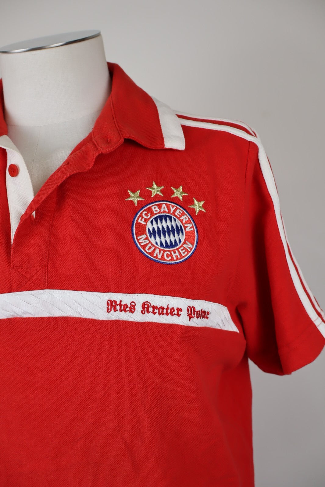 ADIDAS BAYERN MAGLIA CALCIO UOMO Tg 7 SOCCER TRIKOT MAN JERSEY SPORT