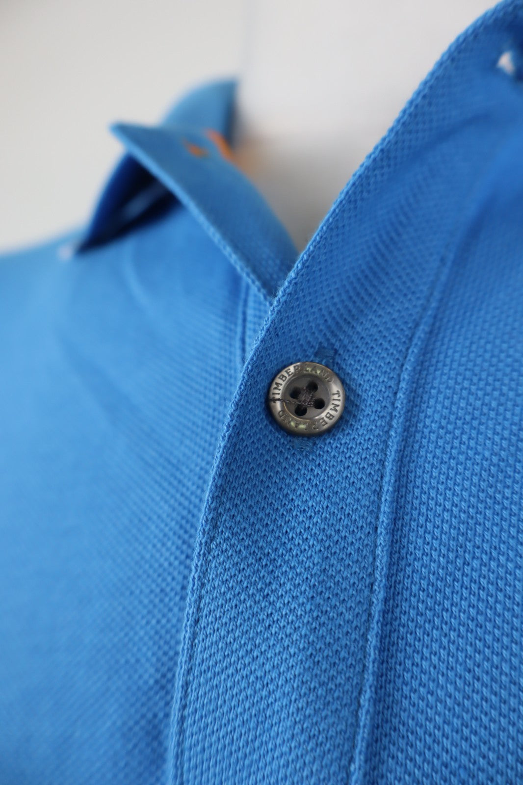 TIMBERLAND POLO MAGLIA COTONE UOMO TG 3XL MAN T-SHIRT CASUAL VINTAGE COTTON LOGO