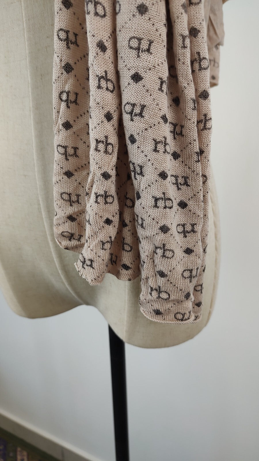 ROCCOBAROCCO SCIARPA UOMO DONNA WOMAN MAN VINTAGE CASUAL SCARF